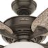 Hunter Channing 54 in. Hunter Express Indoor Noble Bronze Ceiling Fan with Remote and Light Kit Included