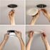 HALO RL 5 in., 6 in. Adjustable CCT Housing Required IC Rated Dimmable Indoor, Outdoor Integrated LED Recessed Light Trim