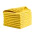 Rubbermaid Commercial Products 12 in. x 12 in. Yellow Light Commercial Microfiber Cloth (24-Pack)
