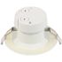 Westinghouse Direct Wire 4 in. 3000K Warm White Integrated LED Recessed Retrofit Smooth Baffle Trim
