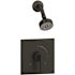 Symmons Duro Single Handle 1-Spray Shower Trim in Matte Black - 1.5 GPM (Valve not Included)