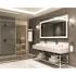 Symmons Dia Shower Valve Trim in Matte Black (Valve not Included)
