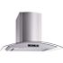 Winflo 30 in. Convertible Wall Mount Range Hood in Stainless Steel with Mesh Filter and Stainless Steel Panel