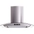 Winflo 30 in. Convertible Wall Mount Range Hood in Stainless Steel with Mesh Filter and Stainless Steel Panel