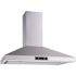 Winflo 30 in. Convertible Wall Mount Range Hood in Stainless Steel with Mesh Filter and Stainless Steel Panel