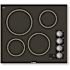 Bosch 500 Series 24 in. Radiant Electric Cooktop in Black with 4 Burner Elements including 2,200-Watt Burner Boil Time