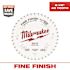 Milwaukee 6-1/2 in. x 40-Tooth Carbide Fine Finish Circular Saw Blade