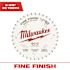 Milwaukee 5-3/8 in. x 36-Tooth Carbide Fine Finish Circular Saw Blade
