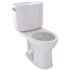 TOTO Drake II Round Toilet Bowl Only with CeFiONtect in Cotton White