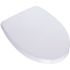 TOTO SoftClose Elongated Closed Front Toilet Seat in Cotton White