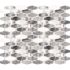 MSI Ankara 12 in. x 15 in. x 0.24 in. x 0.24 in. Stone/Metal Mesh-Mounted Mosaic Wall Tile (15.75 sq. ft./Case)