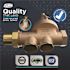 Wilkins 2 in. 600XL Pressure Reducing Valve with a spring range from 75 PSI to 125 PSI, Factory Set at 85 PSI