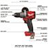 Milwaukee M18 FUEL 18V Lithium-Ion Brushless Cordless 1/2 in. Drill/Driver (Tool-Only)