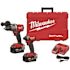 M18 FUEL 18V Lithium-Ion Brushless Cordless Hammer Drill and Impact Driver Combo Kit (2-Tool) with Two 5Ah Batteries