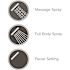ShowerStart 3-Spray with Hot Water Saving Thermostatic Valve Wall Mount Handheld Shower Head 1.5 GPM in Chrome, 18-Pack