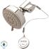 ShowerStart 3-Spray Pattern with 1.5 GPM 3.25 in. Massage Fixed Shower Head with Hot Water Saving TSV in Chrome 20-Pack