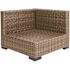 Hampton Bay Commercial Natural Wicker Left Arm, Right Arm or Corner Outdoor Sectional Chair