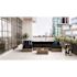 Hampton Bay Commercial Gray Wicker Armless Middle Outdoor Sectional Chair