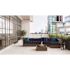 Hampton Bay Commercial Dark Brown Wicker Armless Middle Outdoor Sectional Chair