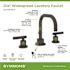 Symmons Modern 8 in. Widespread 2-Handle Bathroom Faucet with Drain Assembly in Matte Black