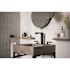Symmons Duro 8 in. Widespread 2-Handle Bathroom Faucet with Pop-Up Drain Assembly in Matte Black