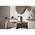Symmons Duro 8 in. Widespread 2-Handle Bathroom Faucet with Pop-Up Drain Assembly in Matte Black