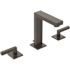 Symmons Duro 8 in. Widespread 2-Handle Bathroom Faucet with Pop-Up Drain Assembly in Matte Black
