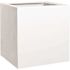 Vasesource 27 in. x 13 in. Black Tapered Fiberstone Square Planter/Pot