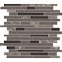 MSI Lorena Grigio Interlocking 12 in. x 14 in. x 0.16 in. Glass/Stone Mesh-Mounted Mosaic Wall Tile (19.6 sq. ft./Case)