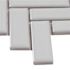 MSI Retro Herringbone Gray 11 in. x 12 in. Porcelain Mesh-Mounted Mosaic Tile (13.8 sq. ft. / case)