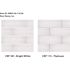 MSI Ice 3 in. x 9 in. Glass Subway Wall Tile (3.8 sq. ft. / Case)