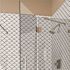 MSI Retro Bianco Scallop 10 in. x 13 in. x 0.24 in Glossy Porcelain Mesh-Mounted Mosaic Floor & Wall Tile (13.6 sq.ft./case)