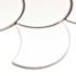MSI Retro Bianco Scallop 10 in. x 13 in. x 0.24 in Glossy Porcelain Mesh-Mounted Mosaic Floor & Wall Tile (13.6 sq.ft./case)