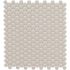 MSI Bianco Penny Round 12 in. x 13 in. x 0.24 in. Glossy Ceramic Mesh-Mounted Mosaic Tile (14.36 sq. ft./Case)