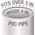 Oatey 4 in. PVC Open Toilet Flange
