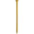 DECKMATE 3-1/2 in. Tan Exterior Self-Starting Star Drive Flat-Head Wood Deck Screws #10 (1 lb./56 pcs)
