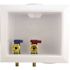 Apollo 1/2 in. Brass PEX-B Barb x 3/4 in. Male Hose Thread Washing Machine Outlet Box