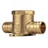 Apollo 3/4 in. Brass PEX-B Barb x PEX-B Barb x Female Pipe Thread Drop-Ear Tee
