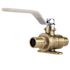 Apollo 3/4 in. Brass PEX-B Barb Ball Valve with Drain and Mounting Pad