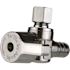 Apollo 1/2 in. Chrome-Plated Brass PEX-B Barb x 1/4 in. Compression Quarter-Turn Angle Stop Valve
