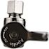 Apollo 1/2 in. Chrome-Plated Brass PEX-B Barb x 1/4 in. Compression Quarter-Turn Angle Stop Valve
