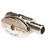 Apollo 1/2 in. Chrome-Plated Brass PEX-B Barb x 3/8 in. Compression Quarter-Turn Straight Stop Valve Pro Pack (6-Pack)