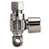 Apollo 1/2 in. Chrome-Plated Brass PEX-B Barb x 3/8 in. Compression Quarter-Turn Dishwasher Tee Valve