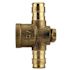 Apollo 1/2 in. Brass PEX-A Barb x Brass PEX-A Barb x Female Pipe Thread Drop-Ear Tee