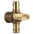 Apollo 1/2 in. Brass PEX-A Barb x Brass PEX-A Barb x Female Pipe Thread Drop-Ear Tee