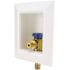 Apollo 1/2 in. Brass PEX-A Barb Icemaker Outlet Box