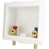 Apollo 1/2 in. Brass PEX-A Barb x 3/4 in. Male Hose Thread Washing Machine Outlet Box