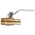 Apollo 3/4 in. Brass PEX-A Barb x 3/4 in. Male Pipe Thread Ball Valve