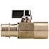 Apollo 3/4 in. Brass PEX-A Barb x 3/4 in. Solder Ball Valve