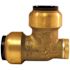 Tectite 3/4 in. Brass Push-To-Connect 90-Degree Elbow with Drain/Vent